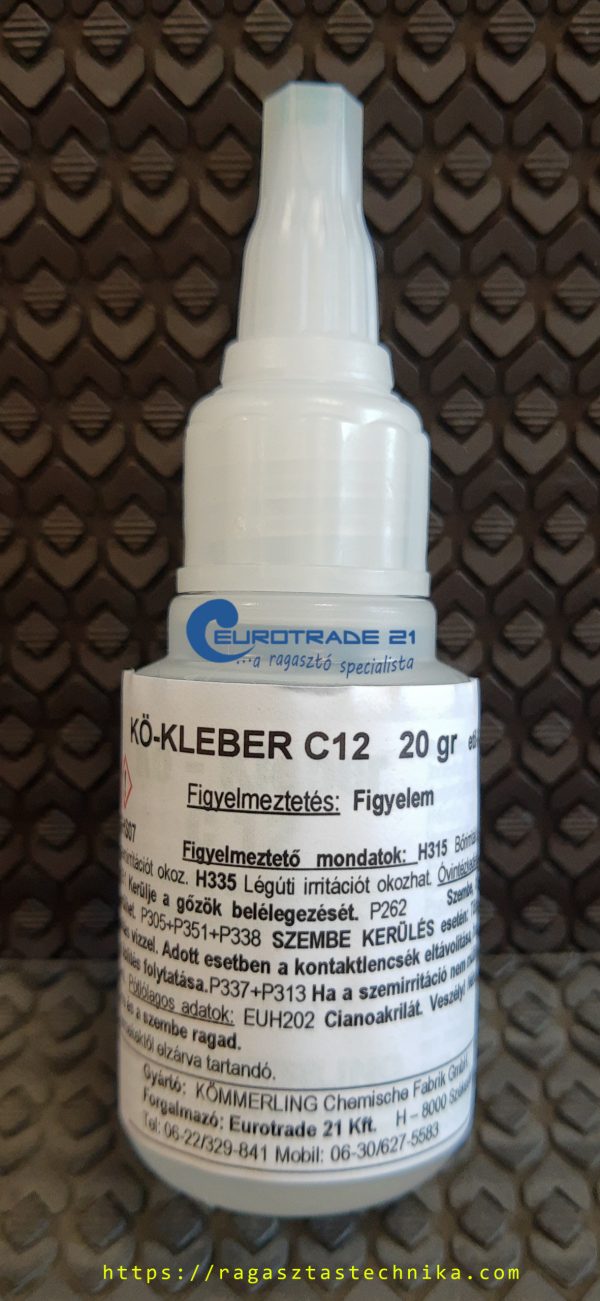 hígfolyós pillanatragasztó - C 12 / 20 g