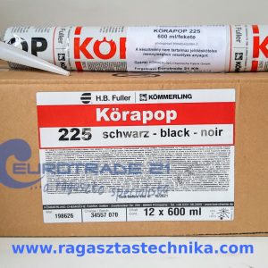 Körapop 225 / 600 ml / fekete