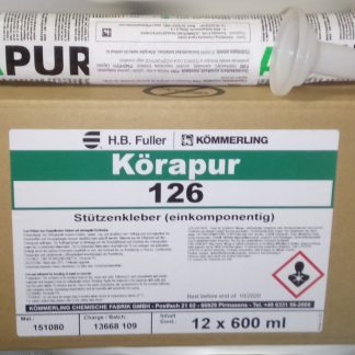 rugalmas ragasztó - Körapur 126/600 ml/szürke