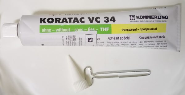 műanyag ragasztó - átlátszó - VC 34 / 200 ml