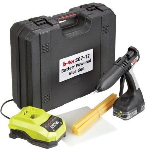 ragasztópisztoly akkumulátoros  b-tec 808-12 készletben