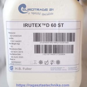 Vízbázisú ragasztó - Irutex D 60 ST / 10 kg