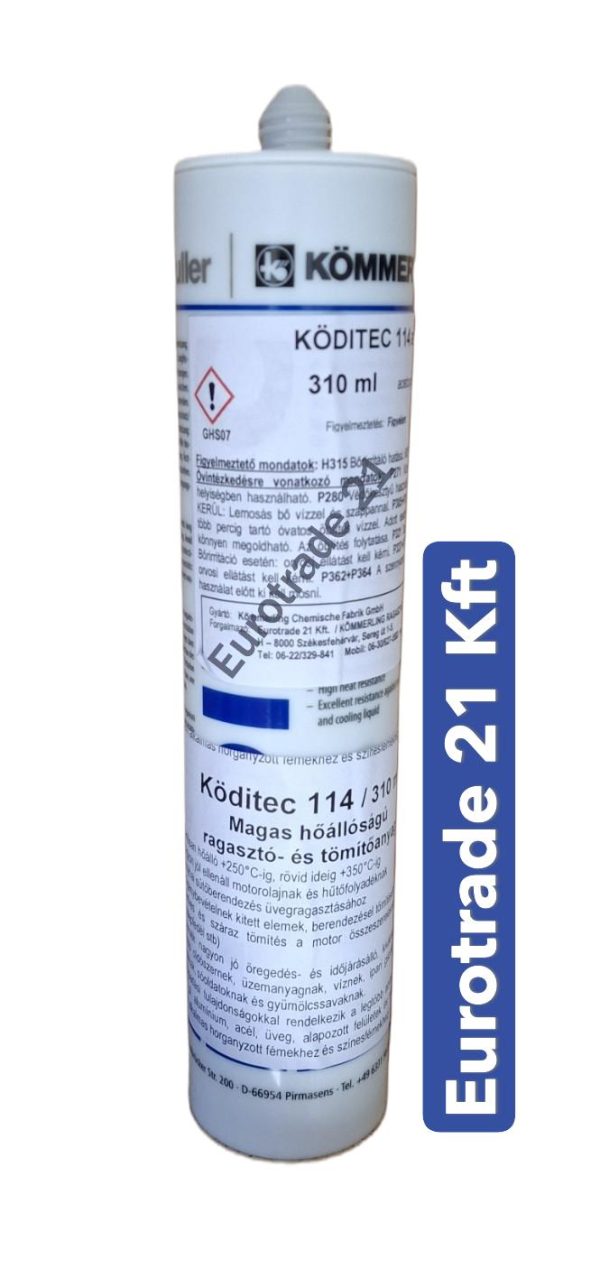 hő és olajálló szilikon - Köditec 114 - Image 4