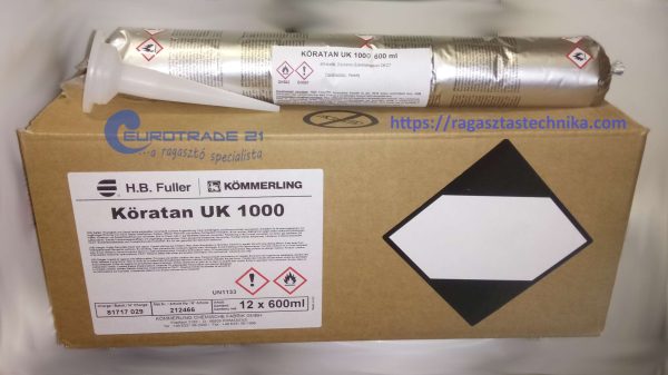 EPDM/Polietilén/Polipropilén ragasztó - Köratan UK 1000 / 600 ml